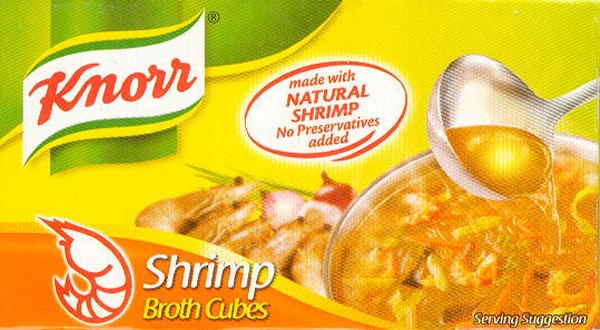 (image for) KNORR BOUILLON MIX SHRIMP BROTH CUBES