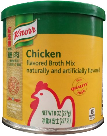 (image for) KNORR CHICKEN FLAVORED BROTH MIX NATURALLY & ARTIFICIALLY FLAVOR