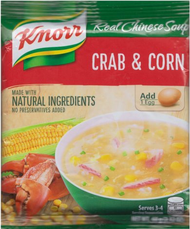 (image for) KNORR CRAB & CORN REAL CHINESE SOUP MIX