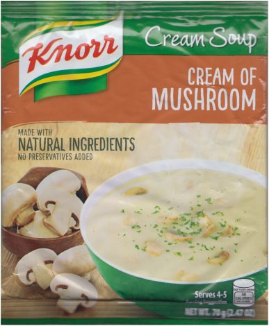 (image for) KNORR CREAM OF MUSHROOM SOUP