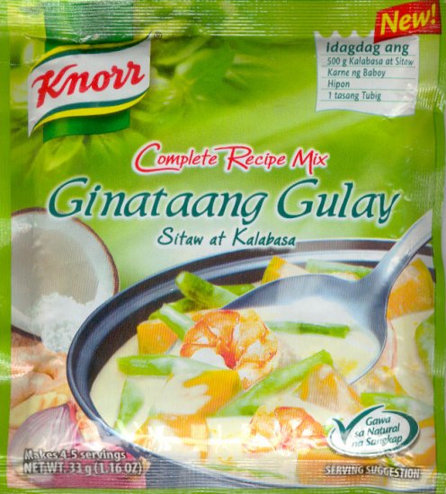 (image for) KNORR GINATAANG GULAY COMPLETE RECIPE MIX