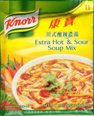 (image for) KNORR EXTRA HOT & SOUR SOUP MIX