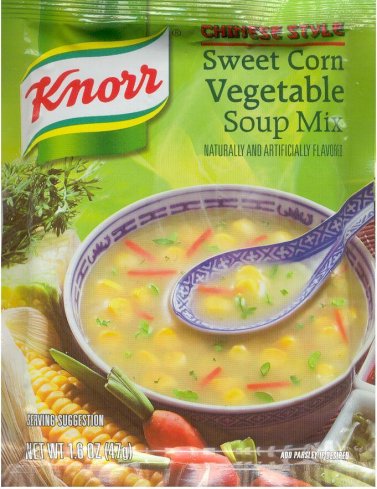 (image for) KNORR SWEET CORN VEGETABLE SOUP MIX CHINESE STYLE