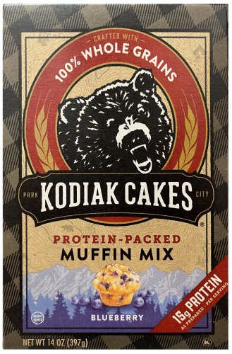 (image for) KODIAK CAKES PROTEIN PACKED MUFFIN MIX BLUEBERRY