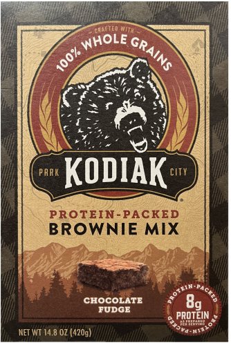 (image for) KODIAK CHOCOLATE FUDGE BROWNIE MIX