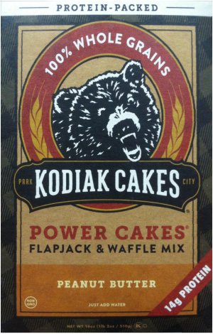 (image for) KODIAK CAKES POWER CAKES FLAPJACK & WAFFEL MIX PEANUT BUTTER