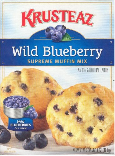 (image for) KRUSTEAZ WILD BLUEBERRY SUPREME MUFFIN MIX