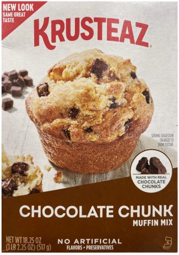 (image for) KRUSTEAZ CHOCOLATE CHUNK MUFFIN MIX