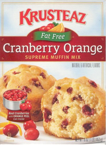 (image for) KRUSTEAZ CRANBERRY ORANGE SUPREME MUFFIN MIX