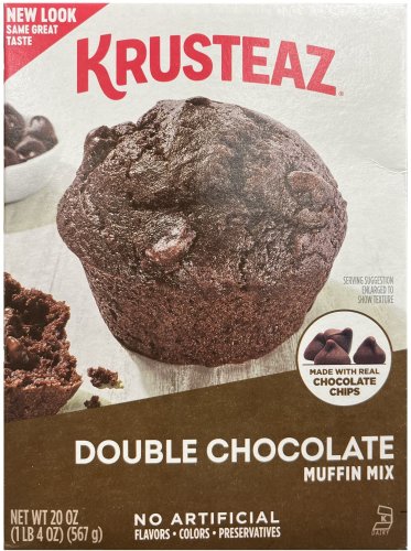 (image for) KRUSTEAZ DOUBLE CHOCOLATE MUFFIN MIX