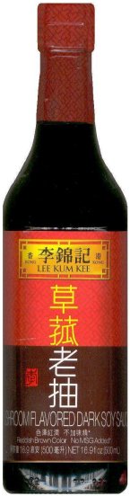 (image for) LEE KUM KEE MUSHROOM FLAVORED DARK SOY SAUCE