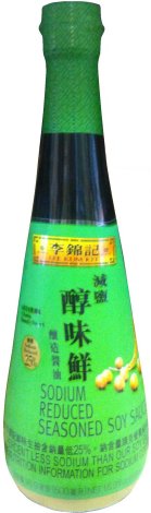 (image for) LEE KUM KEE SODIUM REDUCED SEASONED SOY SAUCE