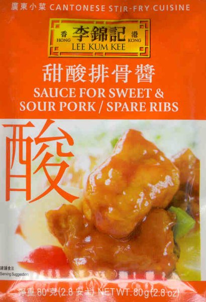 (image for) LEE KUM KEE SAUCE FOR SWEET & SOUR PORK / SPARE RIBS