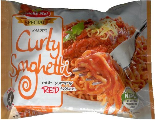 (image for) LUCKY ME CURLY SPAGHETTI WITH RED SAUCE