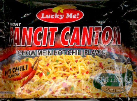 (image for) LUCKY ME PANCIT CANTON CHOW MEIN HOT CHILI FLAVOR