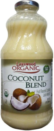 (image for) LAKEWOOD ORGANIC COCONUT BLEND FRUIT FLAVORED COCKTAIL JUICE