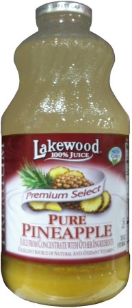 (image for) LAKEWOOD PURE PINEAPPLE JUICE