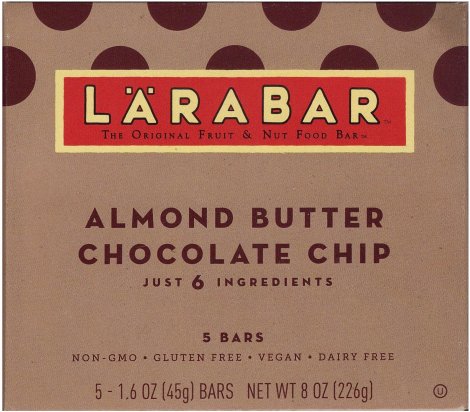 (image for) LARABAR ALMOND BUTTER CHOCOLATE CHIP BAR