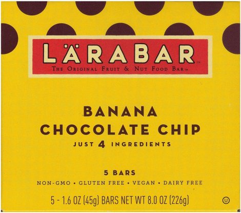 (image for) LARABAR BANANA CHOCOLATE CHIP BAR