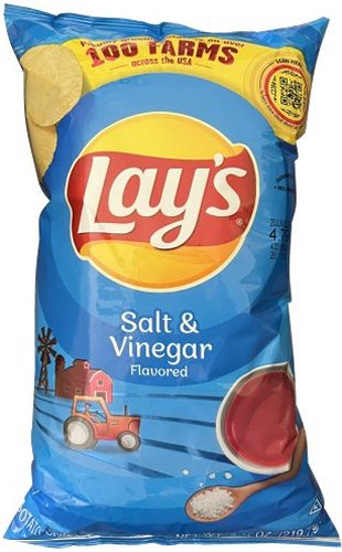 (image for) LAY'S SALT & VINEGAR POTATO CHIPS