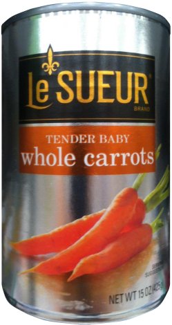 (image for) LeSUEUR TENDER BABY WHOLE CARROTS