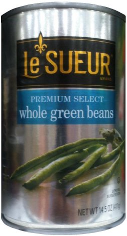 (image for) LeSUEUR PREMIUM SELECT WHOLE GREEN BEANS