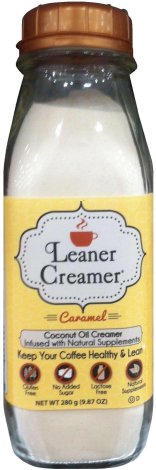 (image for) LEANER CREAMER COCONUT OIL CREAMER CARAMEL