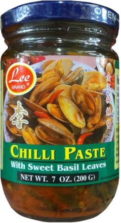 (image for) LEE BRAND CHILLI PASTE WITH SWEET BASIL LEAVES