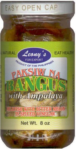 (image for) LEONY'S MILKFISH BANGUS WITH TAUSI SALTED BLACK BEANS IN OIL