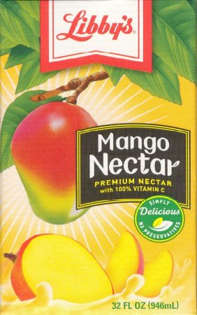 (image for) LIBBY'S MANGO NECTAR