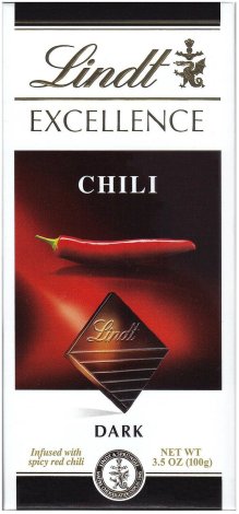 (image for) LINDT EXCELLENCE CHILI DARK CHOCOLATE