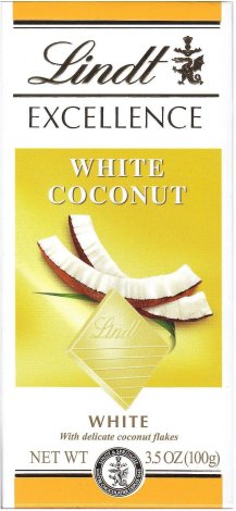 (image for) LINDT EXCELLENCE WHITE COCONUT