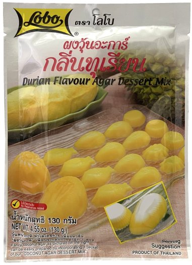 (image for) LOBO DURIAN FLAVOUR AGAR DESSERT MIX