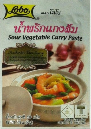 (image for) LOBO SOUR VEGETABLE CURRY PASTE