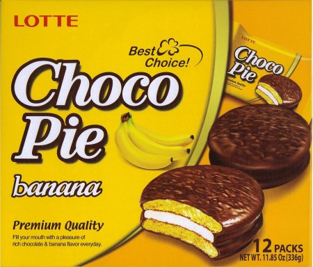 (image for) LOTTE CHOCO PIE BANANA