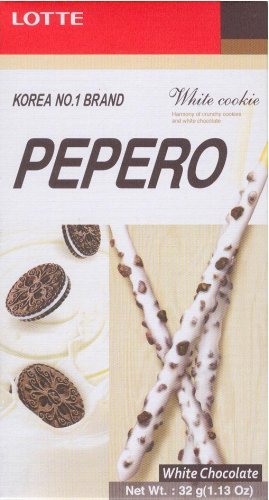 (image for) PEPERO WHITE CHOCOLATE AND COOKIE COVERED BISCUIT STICKS