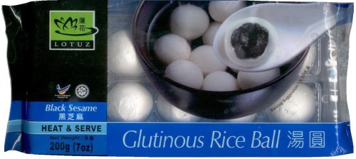 (image for) LOTUZ BLACK SESAME GLUTINOUS RICE BALL