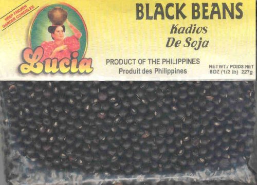 (image for) LUCIA BLACK BEANS KADIOS DE SOJA