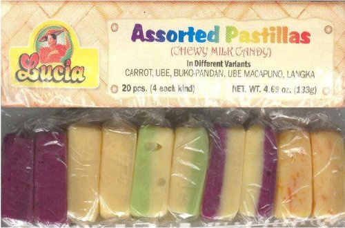 (image for) LUCIA PASTILLAS ASSORTED CHEWY MILK CANDY