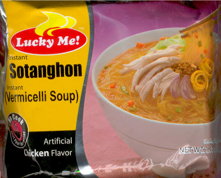 (image for) LUCKY ME SOTANGHON CHICKEN FLAVOR VERMICELLI SOUP