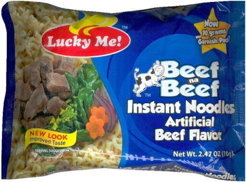 (image for) LUCKY ME INSTANT NOODLES BEEF FLAVOR