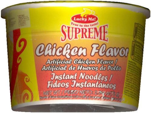 (image for) LUCKY ME SUPREME PINOY CHICKEN FLAVOR NOODLES