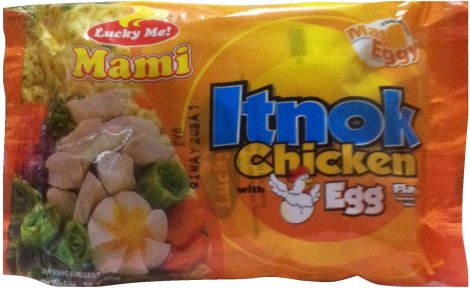 (image for) LUCKY ME INSTANT NOODLES MAMI ITNOK CHICKEN WITH EGG FLAVOR