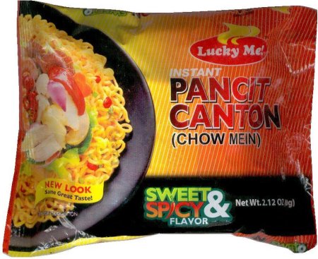 (image for) LUCKY ME PANCIT CANTON CHOW MEIN SWEET & SPICY FLAVOR