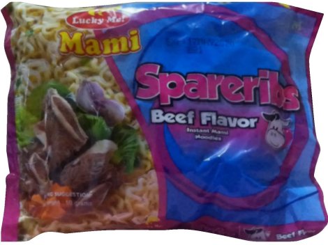 (image for) LUCKY ME INSTANT NOODLES MAMI SPARERIBS BEEF FLAVOR