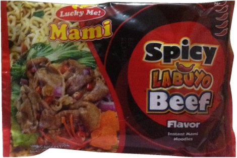 (image for) LUCKY ME INSTANT NOODLES SPICY LABUYO BEEF FLAVOR