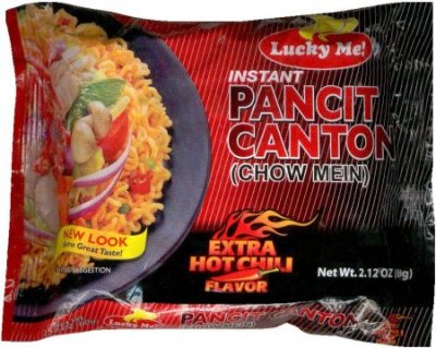 (image for) LUCKY ME PANCIT CANTON CHOW MEIN EXTRA HOT CHILI FLAVOR