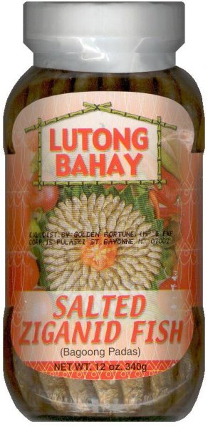 (image for) LUTONG BAHAY SALTED ZIGANID FISH BAGOONG PADAS