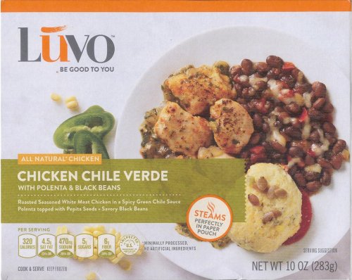 (image for) LUVO CHICKEN CHILE VERDE WITH POLENTA & BLACK BEANS