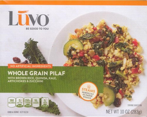 (image for) LUVO WHOLE GRAIN PILAF WITH BROWN RICE, QUINOA, KALE, ARTICHOKES